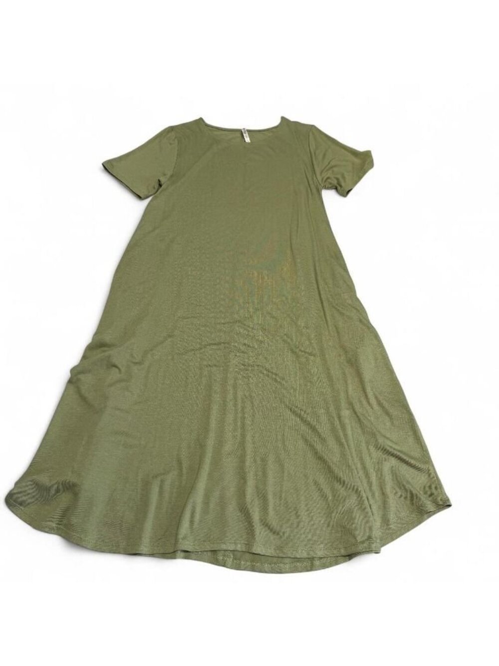 3/$20 42pops Maxi Shirt Dress Women's Small Pockets Flowy Summer Vacation Casual